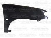 CITROEN BERLINGO 97-09.02 WING, PASSENGER SIDE FRONT, WITHOUT HOLES FOR MOULDINGS  ; &