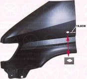 MERCEDES SPRINTER (W901/2/3/4) 96-06 WING, LEFT FRONT, WITH HOLE FOR           x