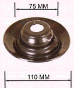 VW GOLF 92-............................. SPRING CAP, FRONT AXLE, UPPER SECTION, RIM HOLE N