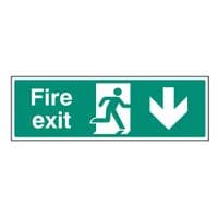 Exit Down Signs