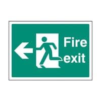 Exit Left Signs