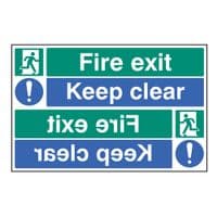 Exit Message Signs