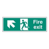 Exit Up and Left Signs