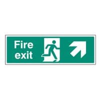 Exit Up and Right Signs