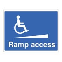 Ramp Access Signs
