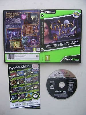 A Gypsy's Tale The Tower of Secrets Hidden Object PC Game