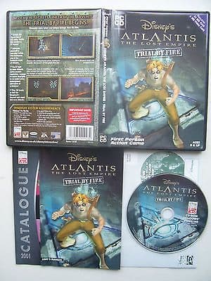 Disney's Atlantis The Lost Empire  Trial By Fire PC Game