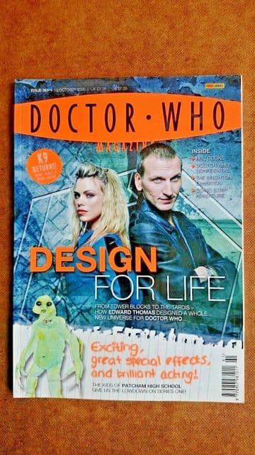 Doctor Who Magazine issue 361 -  Design For Life