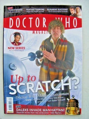 Doctor Who Magazine issue 379 Up to Scratch?