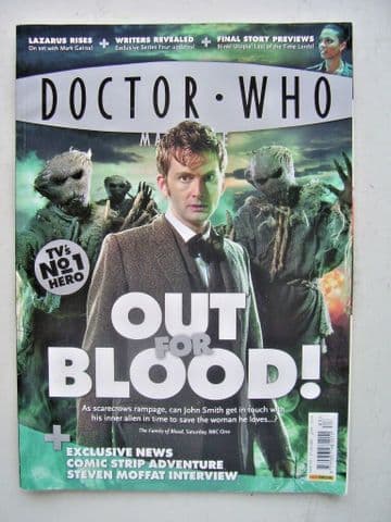 Doctor Who Magazine issue 383 Out For Blood!