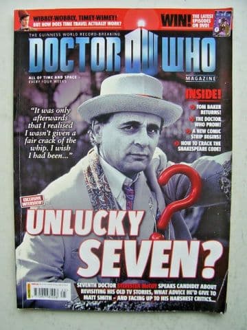 Doctor Who Magazine issue 425 Unlucky Seven!