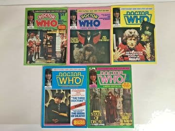 Doctor Who Marvel Magazine Collection (1980: 5 Issues 44-48)