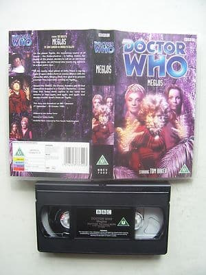 Doctor Who Meglos VHS Tom Baker Rare