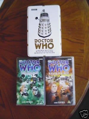 Doctor Who Planet of the Daleks Tin Set  RARE / SEALED