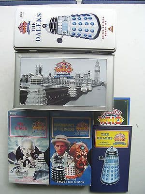 Doctor Who The Chase Dalek limited Edition Tin Set RARE