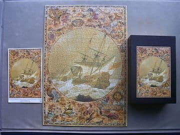 English Galleon  500 Piece Jigsaw by Marks and Spencer