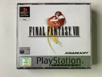 Final Fantasy VIIl -- Platinum (Sony PlayStation 1, 2000) - European Version