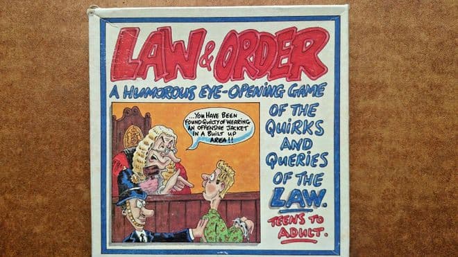 Law and Order Board Game  by BV Liesure