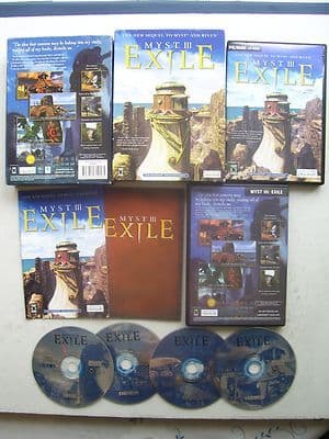 Myst 3 Exile Rare Boxed Edition PC