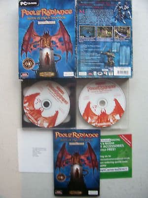Pool of Radiance Ruins of Myth Drannor PC Big Box Edition