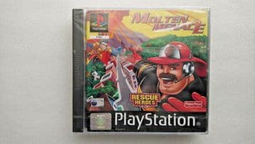 Rescue Heroes: Molten Menace (Sony PlayStation 1, 2001) - NEW and SEALED