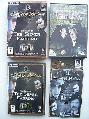 Sherlock Holmes The Case of the Silver Earring PC Limited Edition Includes DVD