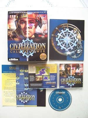 Sid Meier's Civilization Call to Power PC Game Big Box Edition