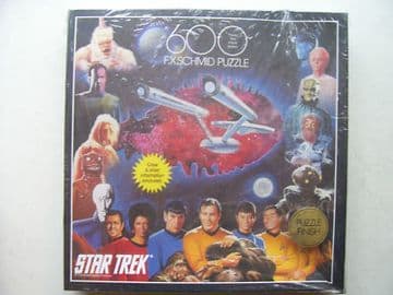 Star Trek 600 Piece Jigsaw By FX Schmid SEALED VERY RARE