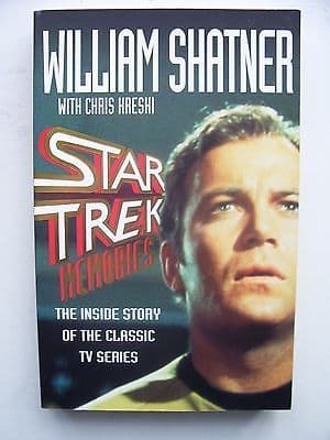 Star Trek Memories William Shatner  Paperback Book