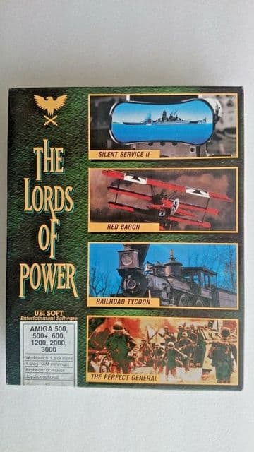 The Lords of Power Commodore Amiga Games - Big Box Edition