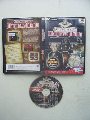 The Secrets of Margrave Manor Hidden Object PC Game