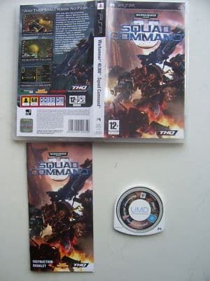 Warhammer 40.000 Squad Command PSP Game