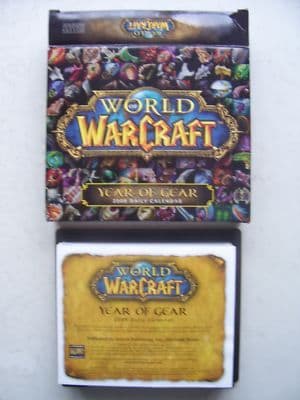 World of Warcraft Trivia Calendar  2008