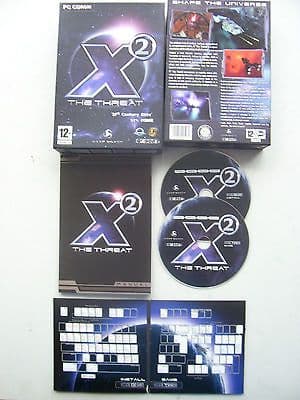 X 2 The Threat PC Boxed Edition Rare