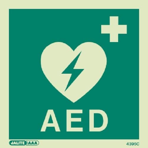 (4347) Defibrillator Symbol Sign