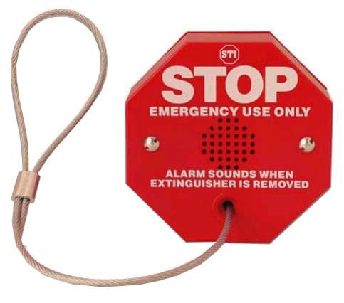 (STI 6200) Fire Extinguisher Theft Stopper