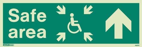 Mobility Impaired Safe Area / Evacuation Signs