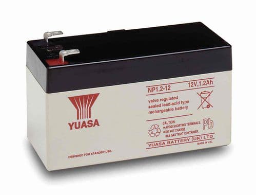 NP1.2-12 Yuasa 12v 1.2Ah Battery