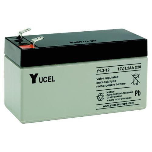 Y1.2-12 Yucel 12v 1.2Ah Battery