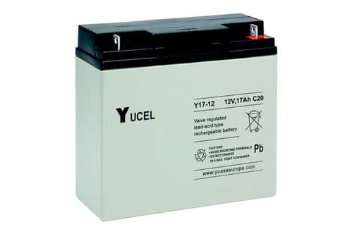 Y17-12 Yucel 12v 17Ah Battery
