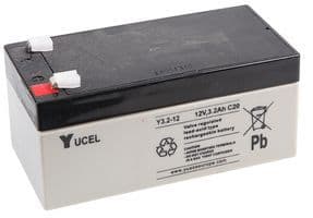 Y3.2-12 Yucel 12v 3.2Ah Battery
