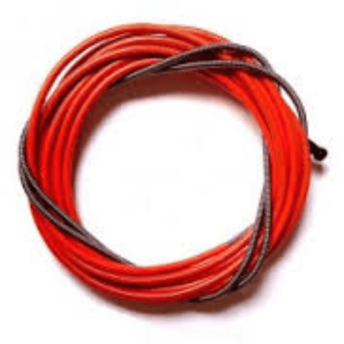 0.9-1.2mm red liner for steel 3 metre long 124.0026