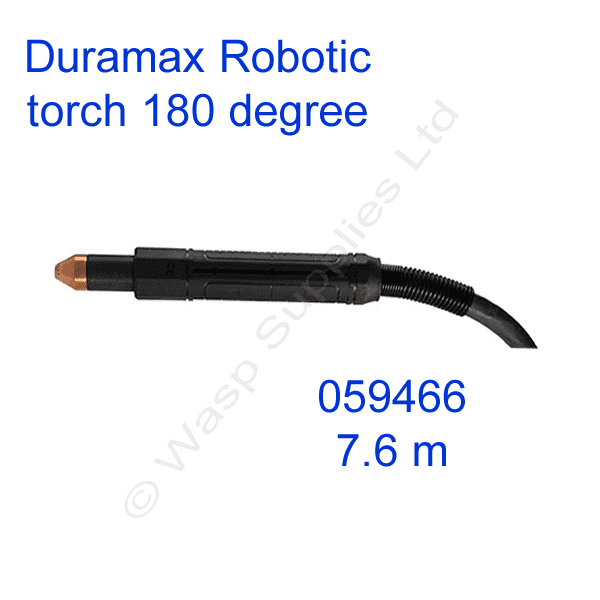 059466 Hypertherm Duramax 180 degree robotic torch 7.6m lead