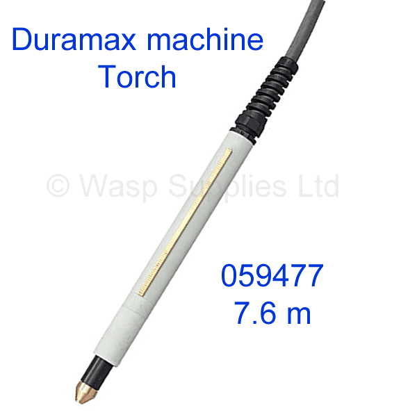 059477 Hypertherm Duramax Machine plasma cutting torch 180 degree 7.6 metre