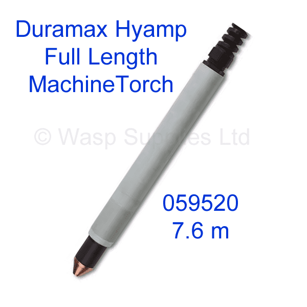 059520 Hypertherm Duramax Hyamp Machine plasma cutting torch 180 degree 7.6 metre