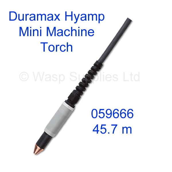 059666 Hypertherm Duramax Hyamp Mini Machine plasma cutting torch 180 degree 45.7 metre