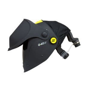 0700000439 Esab G40 headshield prepared for air. 110x60mm