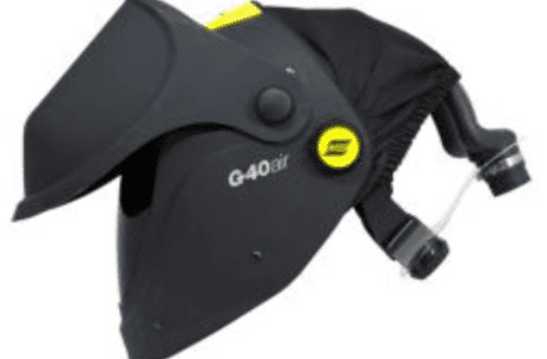 0700000440 Esab G40 headshield prepared for air. 110x90mm