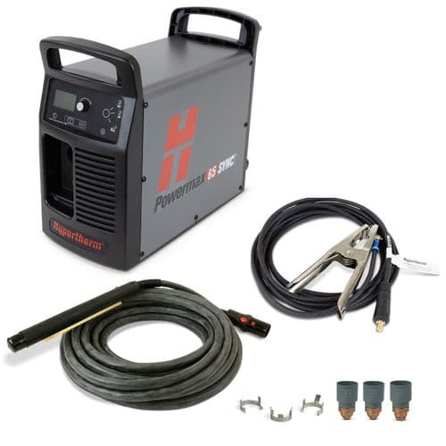 083366 Hypertherm Powermax 65 SYNC plasma cutter with 7.6m machine torch + CPC and Serial Port