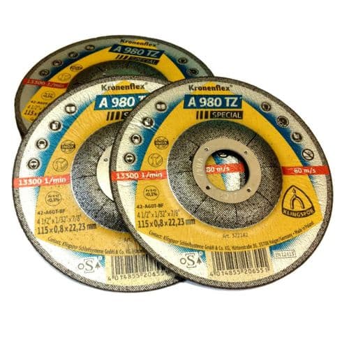 100 mm Metal Grinding,  Cutting and thin Slitting discs Discs, 4 inch